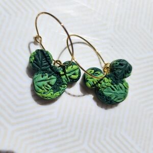 Handmade Mickey earrings